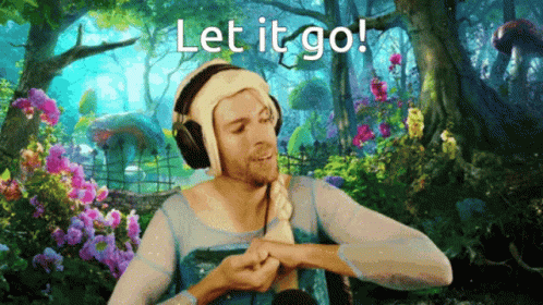 Let It Go Guy Elsa GIF
