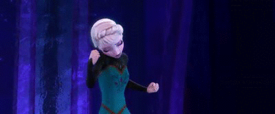 Let It Go Transformation GIF