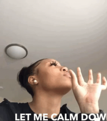 Let Me Calm Down Headache GIF