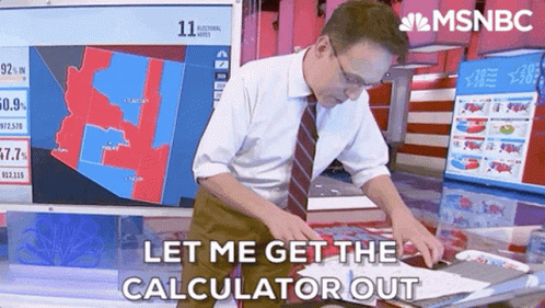 Let Me Get The Calculator Out GIF