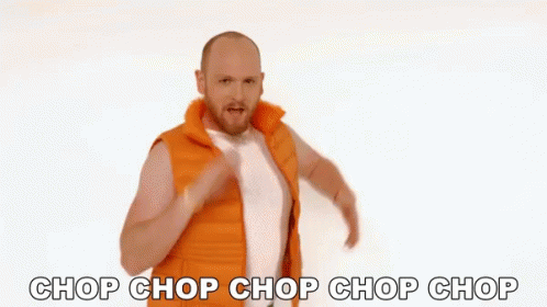 Let's Do The Chop Chop Dance GIF