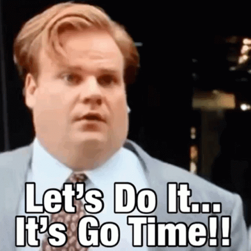 Let's Do This Chris Farley GIF