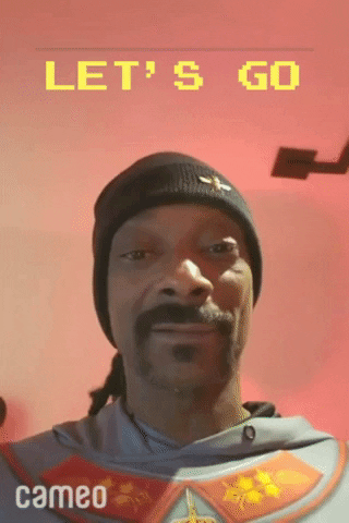 Let's Do This Snoop Dog Close Up GIF