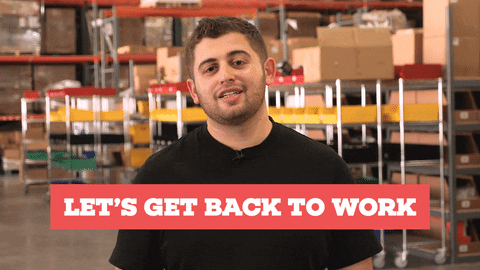Let's Get Back To Work GIF