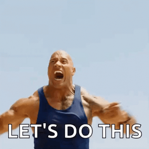 Let's Get Ready To Rumble Dwayne Johnson GIF