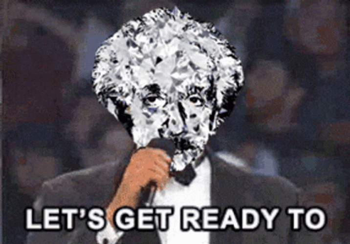 Let's Get Ready To Rumble Einstein Head GIF