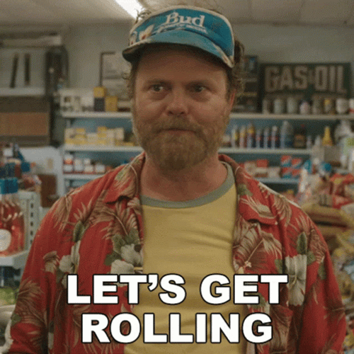 Let's Get Rolling Ready To Rumble GIF
