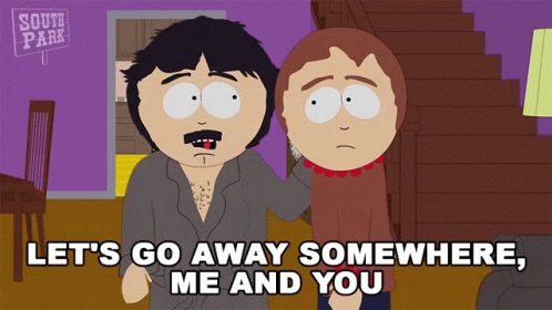 Let's Go Away Randy Marsh GIF