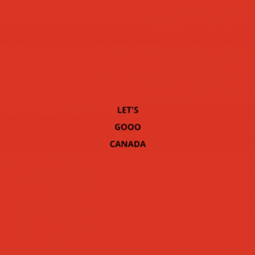Let's Go Canada Mobile Art GIF