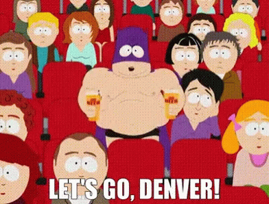 Let's Go Denver Broncos South Park GIF