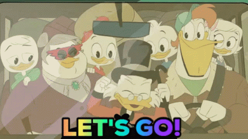 Let's Go Ducktales GIF