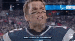 Let's Go Hyper Shout Tom Brady GIF