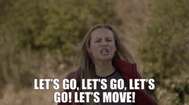 Let's Go Maya Bishop GIF