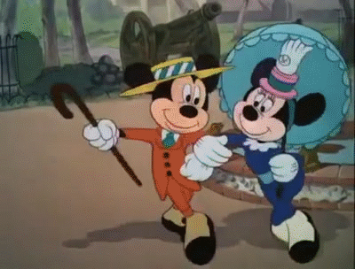 Let's Go Mickey Minnie Mouse Together GIF