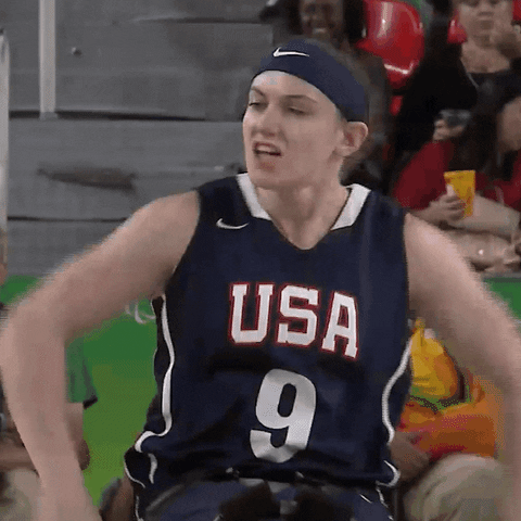Let's Go Paralympics Usa GIF