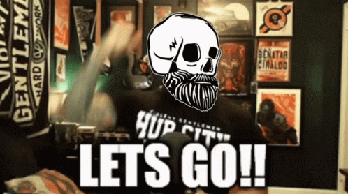 Let's Go Pumped Up GIF