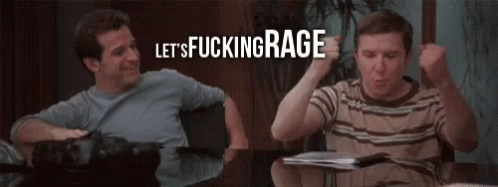Let's Go Rage Grandmas Boy GIF