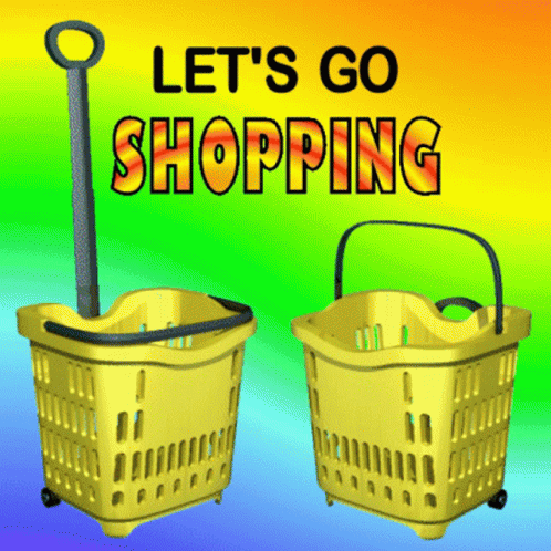 Let's Go Shopping GIF