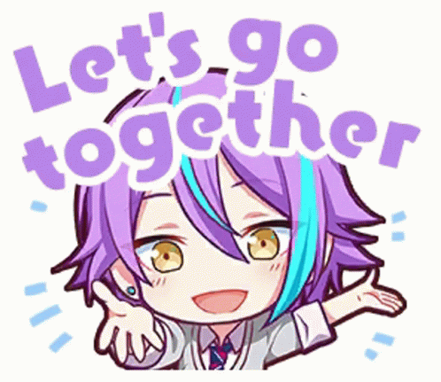 Let's Go Together With Rui GIF