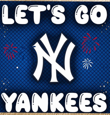 Let's Go Yankees Poster
