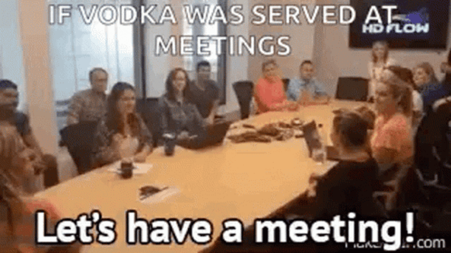 Let's Have A Meeting GIF