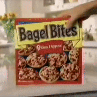 Let's Have Some Bagel Bites GIF