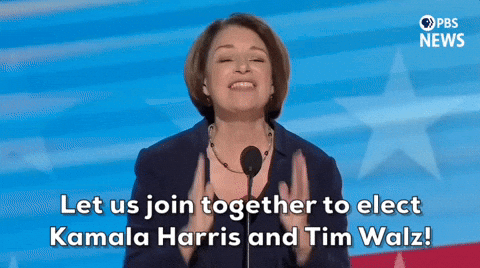 Let's Join Together To Elect Harris Walz GIF