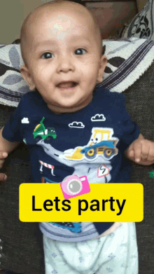 Let's Party Happy Baby Dancing GIF