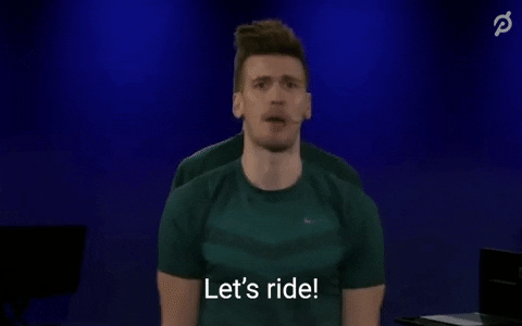 Let's Ride Fitness Instructor GIF