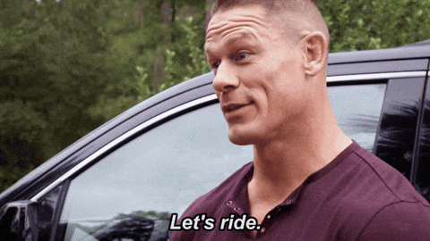 Let's Ride John Cena American Grit GIF