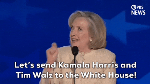 Let's Send Harris Walz To White House GIF