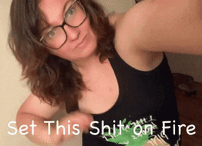 Let's Set Hair On Fire GIF