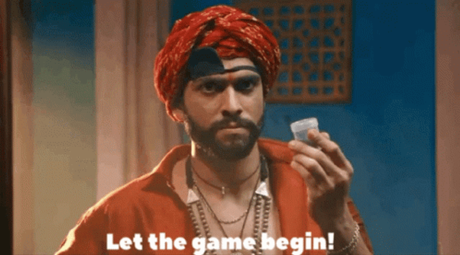 Let The Games Begin African Man GIF