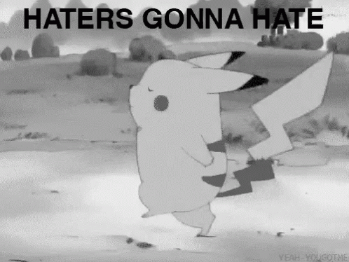 Let The Hate Flow Through You Pikachu Pokemon GIF