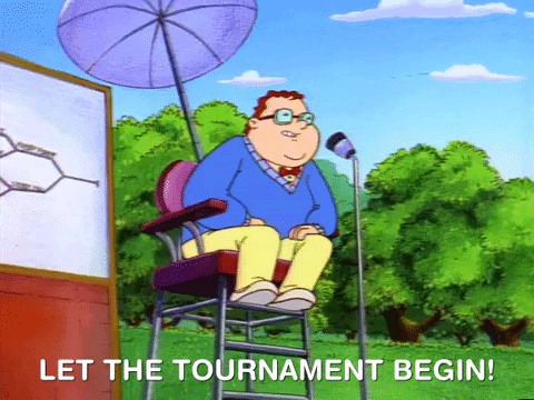 Let The Tournament Begin It Has Begun GIF