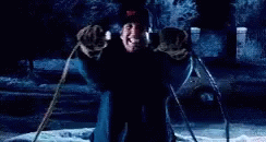 Let There Be Light Electrocuted Chevy Chase GIF