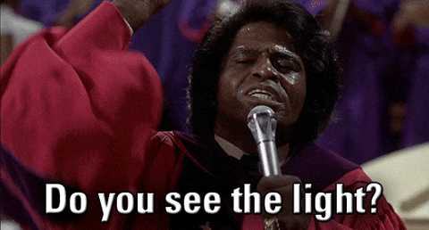 Let There Be Light James Brown GIF