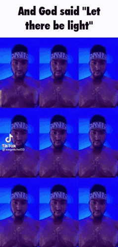 Let There Be Light Pectoral Flexing Meme GIF