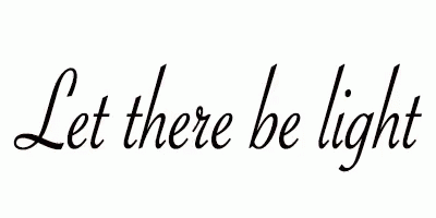 Let There Be Light Stunned Reaction GIF