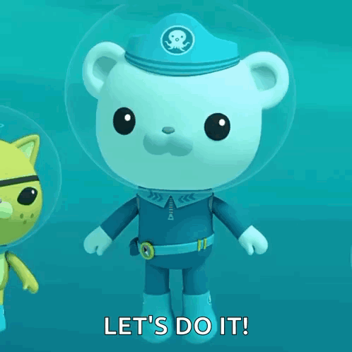 Lets Do It Captain Barnacles GIF
