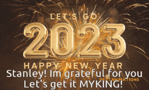Lets Get It 2023 Happy New Year GIF