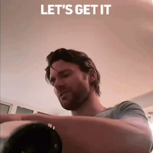 Lets Get It Popping Champagne GIF