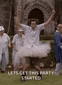 Lets Get This Party Started Celebration Meme GIF