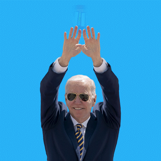 Let’s Go Brandon Joe Biden Rainbow GIF