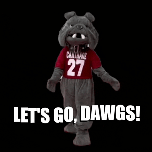 Lets Go Dawgs Carthage Bulldogs Texas GIF