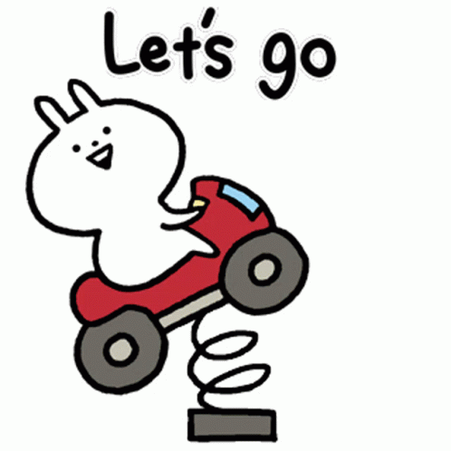 Lets Goooo Cute Kitten Kiddie Ride GIF