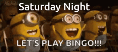 Lets Play A Game Bingo Minions GIF