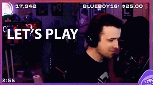 Lets Play A Game Gamer's Requesting GIF