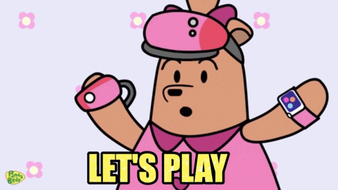 Lets Play A Game Pants Bear GIF
