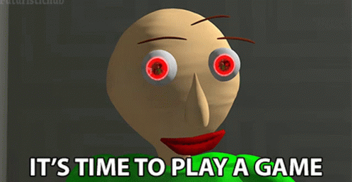 Lets Play A Game Red Eyeballs GIF